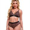 Set lingerie leopardo ohmydear reggiseno mutandine donna-5